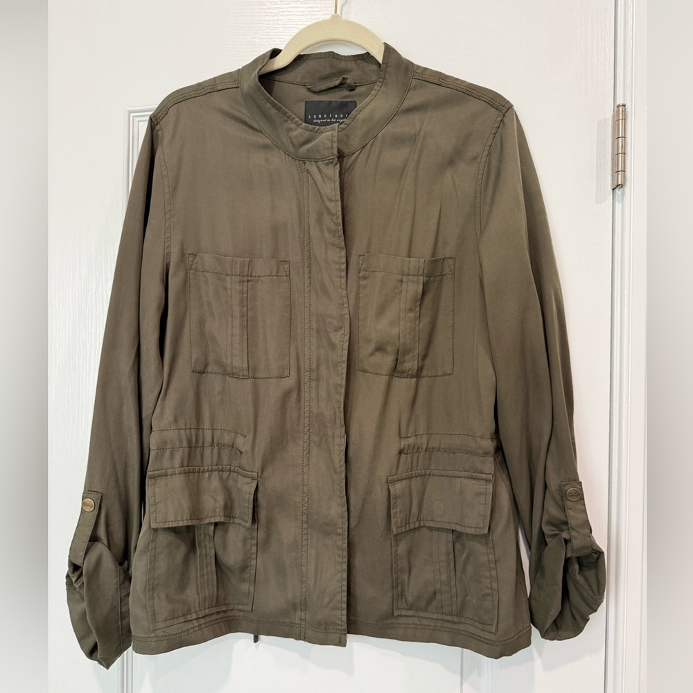 Sanctuary Utility Cargo Jacket Size Medium - image 3